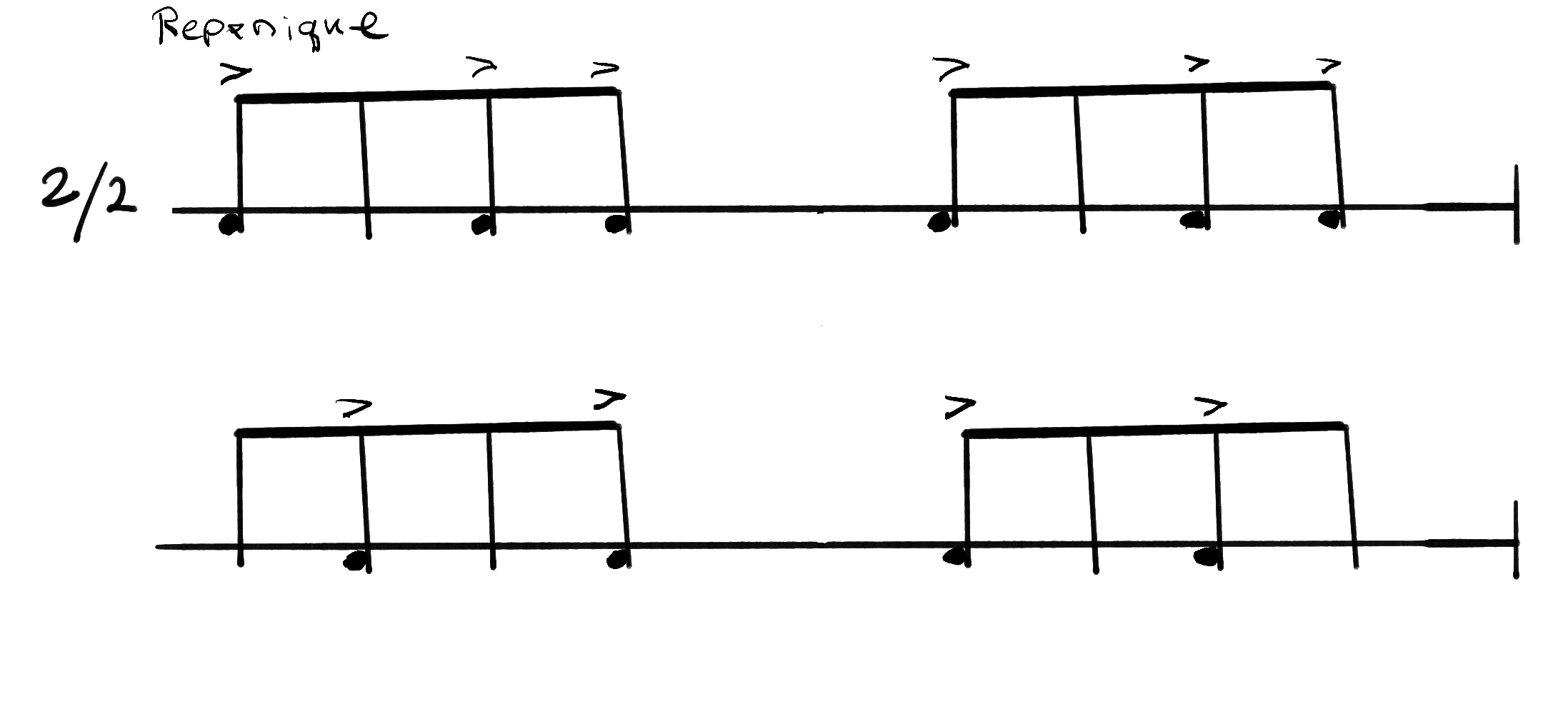 Notation for Samba Reggae, Roboto A.